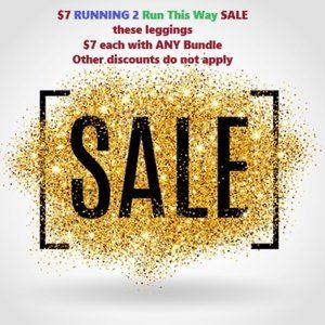 SALE * Workout gym capri leggings w/side pockets Cell phones fit! *See $7 Offer